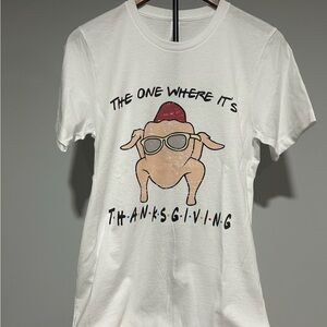 NEW The One Where It’s Thanksgiving Unisex Graphic T-Shirt - Friends Inspired